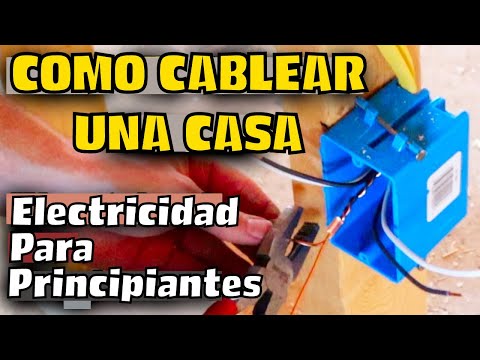 Cómo Instalar la Instalación Eléctrica Preliminar en una Nueva Casa en Construcción