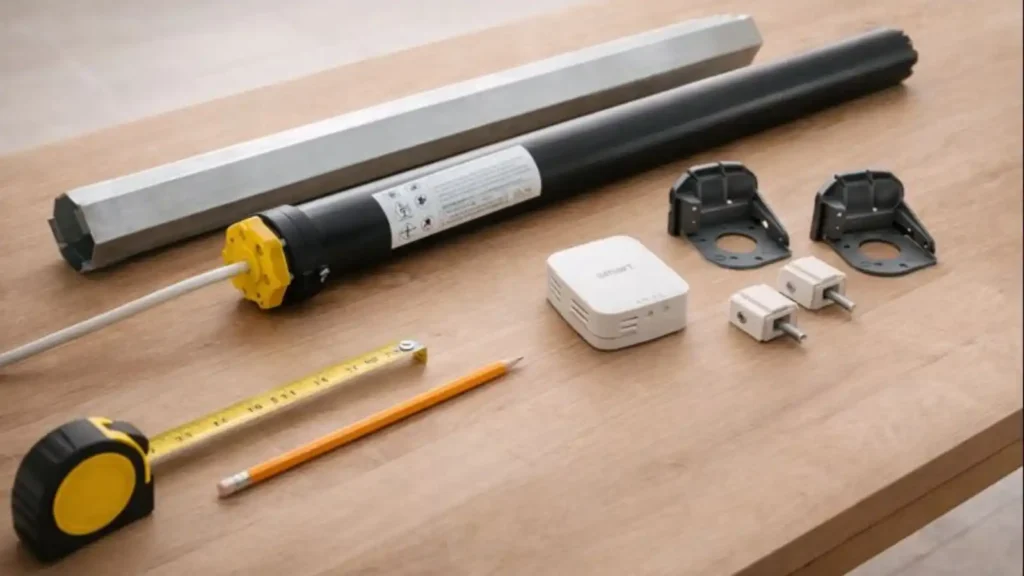 Componentes y herramientas para persianas y puertas motorizadas