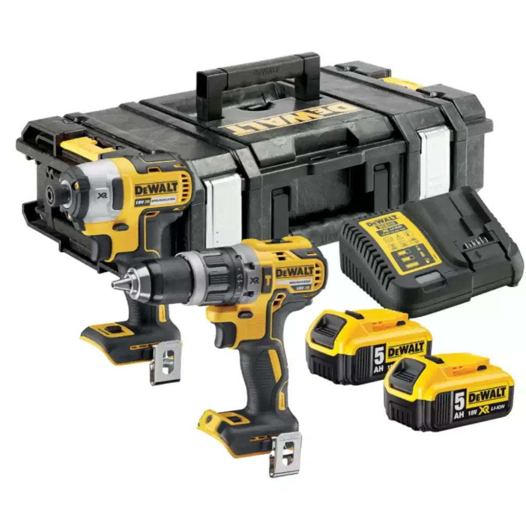 DeWalt DCK266P2 kit 18V XR con taladro percutor y atornillador de impacto